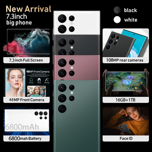 โทรศัพท์มือถือสมาร์ทโฟน16GB + <span class=keywords><strong>1TB</strong></span> 7.3 inch S22แสดงผลเต็มจอ Android 12 - Product Image 3