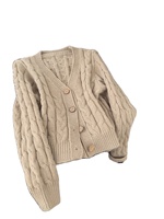 Tricot brodé de style coréen pour femmes, nouvelle collection automne-hiver 2027, décontracté et polyvalent, doux et chaud