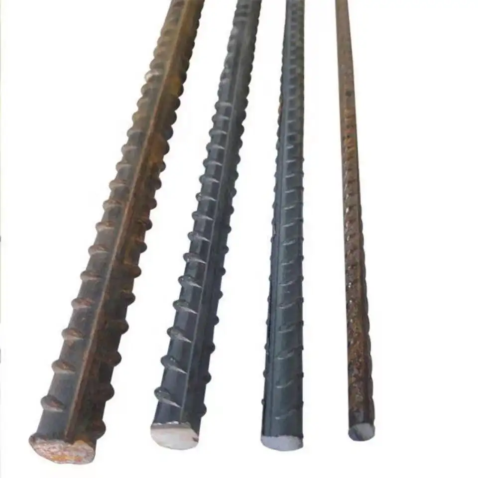 Di alta qualità 10mm 12mm barra d'acciaio di piegatura barre di ferro HRB400 HRB500 armatura in acciaio deformato per la costruzione