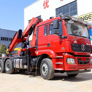 Sany Palfinger 16 tonnes 18 tonnes 20 tonnes 25 tonnes grue à flèche hydraulique Shancman 6x4 tête de tracteur avec grue à vendre - Product Image 1