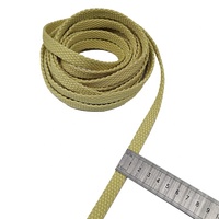 6mm 8mm 10mm 12mm Hochresistente Feuerfeste Geflochtene Fallschirmschnur Meta-Aramid-Faser Feuerfeste Aramid-Schnur Geflochtenes Aramid-Seil