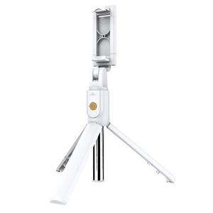 Venta al por mayor K07 3-en-1 portátil y plegable inalámbrico Selfie Stick trípode monopié Compatible con teléfono reloj y películas - Product Image 4