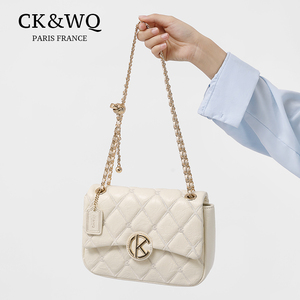 Borsa a Spalla/Tracolla da Donna alla Moda 2026 con Logo Geometrico, Catena e Chiusura a Zip in PU - Product Image 4