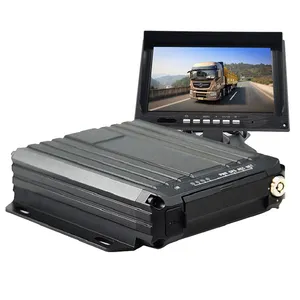 ODM/OEM 4ch 720p1080p ahd高清IPC摄像机4g移动车载数字录像机系统双sd卡mdvr