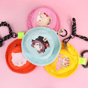 Custom Cute Headphone case Pendants Decorative Cotton Storage Bag Pendants Earphone Storage Coin Bag Mini <b>Hat</b> - Product Image 5