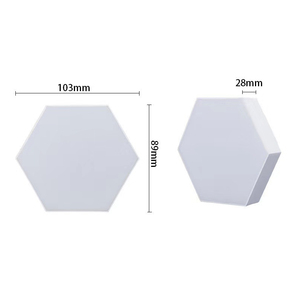 Smart Suspend Selfila Hexagon Rgb <b>Garage</b> Led Panel Modern Hanging Mounted Ceiling Night <b>Light</b> - Product Image 2
