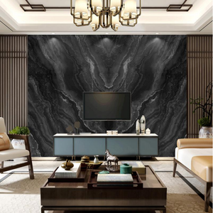 Certification écologique Feuille de marbre UV Panneau mural en marbre <span class=keywords><strong>PVC</strong></span> Impression 3D <span class=keywords><strong>dalle</strong></span> de marbre à motifs continus - Product Image 2