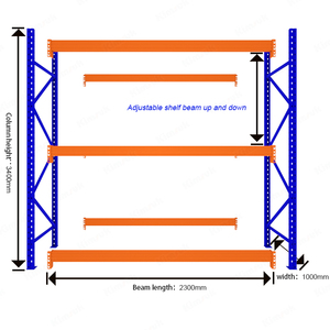 Heavy Duty Selective Pallet Racking System Pallet Racks Heavy Duty Pallet Rack For Warehouse Storage