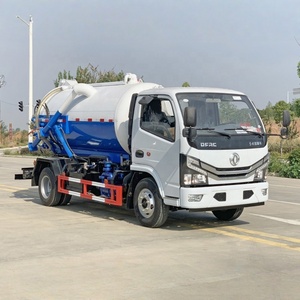 รถดูดสิ่งปฏิกูลขนาดเล็กตงเฟิง 5000 ลิตร รถดูดสิ่งปฏิกูล 6 ล้อ 5 ตัน สำหรับขาย - Product Image 2