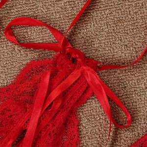 Plus Size 5XL Frauen Pyjama Set Fat Girl Dessous Transparente Open Chest Lace Kostüme Unterwäsche Sexy Chiffon Nachthemd - Product Image 3