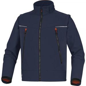 DELTA PLUS - ORSAMOXG Chaqueta ''softshell'' de poliéster/elastano Azul Marino-naranja con 3 capas laminadas, ROPA DE TRABAJO DE LA HI-VIS - Product Image 1