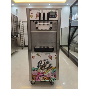 Thương Mại Mềm Phục Vụ Kem Làm Cho Máy Giá Chuyên Nghiệp Maker Để Bán - Product Image 2