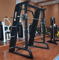 Machine Smith Commerciale Professionnelle à Charge Sélective, Rack à Barres à Poids, Équipement de Musculation pour Salle de Sport