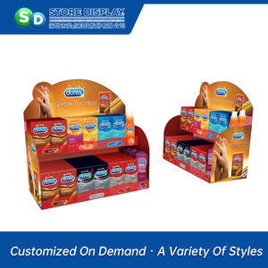 Conception Personnalisée Forme Irrégulière Comptoir Nécessités Quotidiennes Présentoir en Acrylique Petits Objets Présentoir en Acrylique en Plastique - Product Image 2