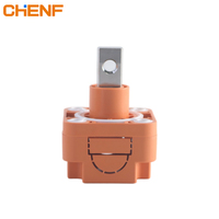 200A/300A/400A haute intensité électrique IP67 coque en Nylon étanche 1500V batterie de stockage d'énergie barre de cuivre connecteur prise