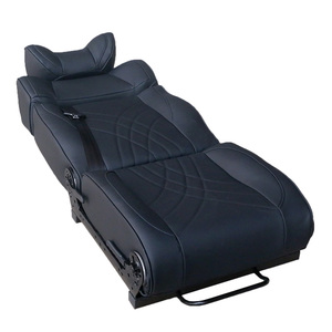 AutoLiuMa Vente directe d'usine, siège-lit en cuir pliable à trois volets personnalisable pour camping-car, lit inclinable pour camping-car, fourgon aménagé - Product Image 5