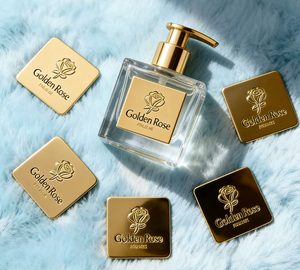 Etiqueta de Aluminio Serigrafiada, Placa de Identificación Metálica de Color Personalizado con Respaldo Adhesivo - Product Image 2