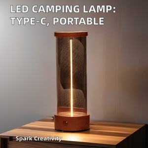 NUEVA Lámpara Nocturna LED Cuántica Recargable con Sensor Táctil, Logotipo Personalizado, Portátil, Decorativa, Pequeña, para Dormitorio - Product Image 2