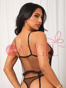 KISS ME ANGEL – <span class=keywords><strong>porte</strong></span>-<span class=keywords><strong>jarretelles</strong></span> à col <span class=keywords><strong>en</strong></span> V profond pour femmes, lingerie sexy et sexy - Product Image 6