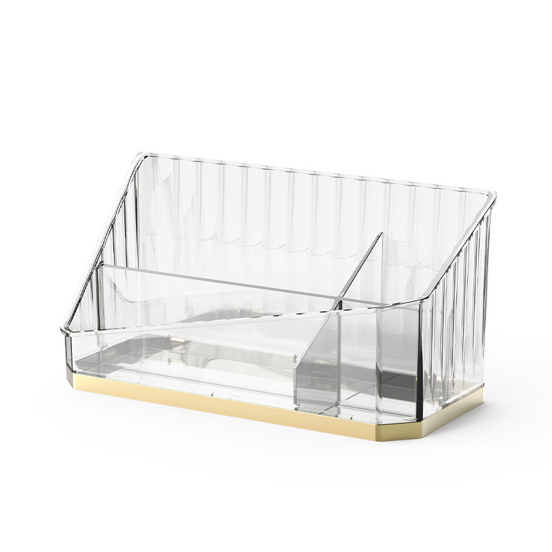 Mirror cabinet storage - storage box [transparent black]