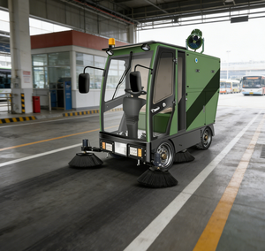 Balayeuse autoportée, Balayeuse à canon à brouillard haute pression, Moteur haute puissance 3000W, Batterie longue durée, Nettoyage de grandes surfaces - Product Image 3