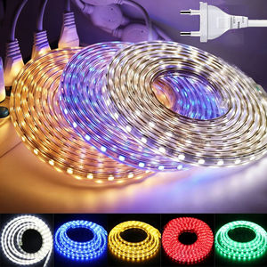 <span class=keywords><strong>Ruban</strong></span> <span class=keywords><strong>LED</strong></span> AC 220V 5M 10M <span class=keywords><strong>20M</strong></span> Flexible <span class=keywords><strong>Ruban</strong></span> <span class=keywords><strong>LED</strong></span> <span class=keywords><strong>Extérieur</strong></span> <span class=keywords><strong>Étanche</strong></span> Lampe <span class=keywords><strong>LED</strong></span> pour Décoration Intérieure Éclairage avec Prise EU - Product Image 2