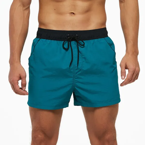 YK063 Surf Boardshort Hombres Traje de baño Pantalones cortos Natación Tronco Hombres Pantalones cortos de secado rápido