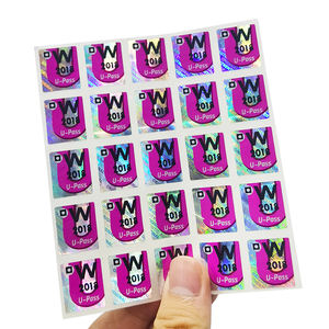 Autocollants holographiques anti-contrefaçon personnalisés, autocollants adhésifs à gratter et à sentir, étiquettes en vinyle pour médicaments liquides, gouttes oculaires - Product Image 3