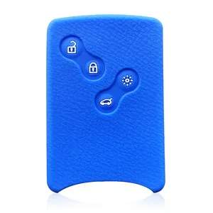 Coque <span class=keywords><strong>de</strong></span> protection en silicone noir anti-rayures pour clé <span class=keywords><strong>de</strong></span> <span class=keywords><strong>voiture</strong></span> Renault Clio, Captur, <span class=keywords><strong>Zoe</strong></span>, Laguna, Megane, Fluence, Scenic - Product Image 3