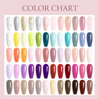 Venalisa Vip5 Vernis Gel Sans HEMA pour Ongles, French Manucure, Laque Émail, Esmaltes, Vernis à Ongles Gel