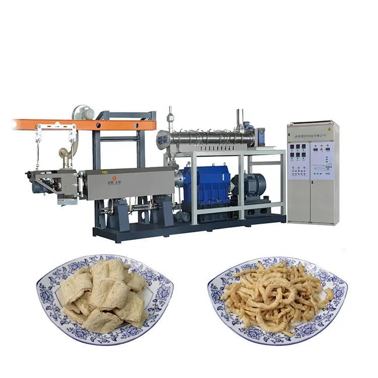 Artificial meat soybean protein food production line making machine