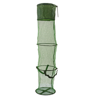 Nasse de pêche pliable portable anti-rayures avec fil flottant pour accessoires de pêche L