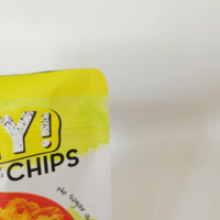Sacs d'emballage alimentaire refermables hermétiques personnalisés avec logo, pochettes de rangement en plastique