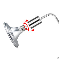 Lampe suspendue LED pour aquarium, à clipser, pour aquariums plantés, aquariums de poissons tropicaux et de tortues - Design compact, options 20W/40W, haute performance