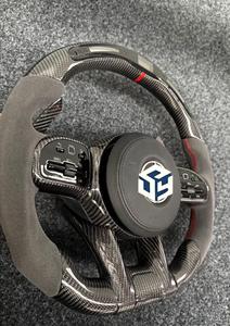 <span class=keywords><strong>Volant</strong></span> de voiture personnalisé en fibre de carbone avec LED pour Mercedes Benz 808 C63 E63 W213 C43 <span class=keywords><strong>A45</strong></span> G63 G500 S63 GLA45 GL-S63 <span class=keywords><strong>AMG</strong></span> - Product Image 2