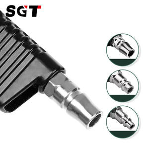 Max 220 Psi Mechanische Bandenspanningsmeter Auto Bandenspanningsmeter Met Inflator Metalen Constructie Rubberen Buis Inbegrepen - Product Image 4