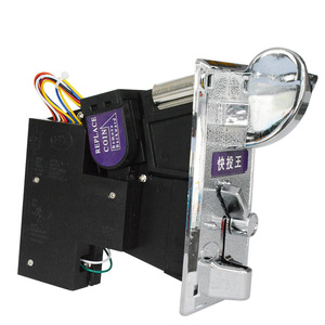 ตัวรับเหรียญ P.Y Fast Coin Selector PY-930 พร้อมระบบตรวจสอบ CPU สำหรับเครื่องเกมอาร์เคด ป้องกันการปลอมแปลงเหรียญ พร้อมสายและสกรู - Product Image 3