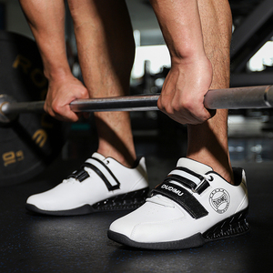Chaussures de musculation et de powerlifting pour hommes, de haute qualité, avec logo personnalisé, pour squats et soulevés de terre, modèle 2026 - Product Image 1