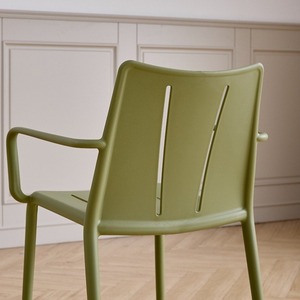 Sedia da pranzo per la casa, sedia semplice con schienale per caffetteria, hotel, sala riunioni, balcone - Product Image 3