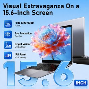 Computadora Portátil NIAKUN de 15.6 Pulgadas, 16 GB de RAM, 512 GB SSD, Windows 11 Pro, para Estudiantes - Product Image 3