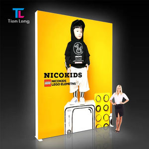 Caja de luz retroiluminada de tela de aluminio TianLang, tablero de tela de película de PVC de tela suave, caja de luz LED sin marco, Marco personalizado Ad LED SEG - Product Image 5