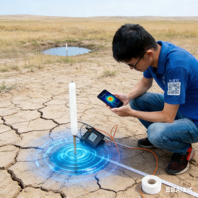 High Precision Water Finder Smart Water Detector With Remotl Control Automatic Map 100 Meters Ground Water Finder