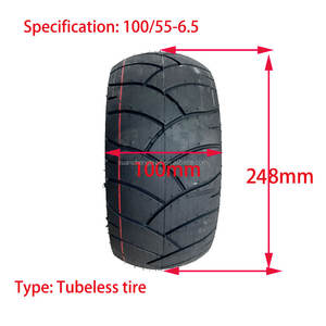 100/55-6,5 Scooter neumáticos pista especial de alta velocidad scooter Accesorios - Product Image 2