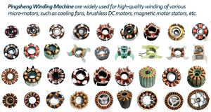 Hoàn toàn tự động CNC chất lượng cao Nhà sản xuất đảm bảo chất lượng quanh co Máy Magneto Stator cuộn dây 2t - Product Image 2