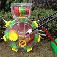 Semoir à rouleaux pour semences de légumes agricoles poussées à la main