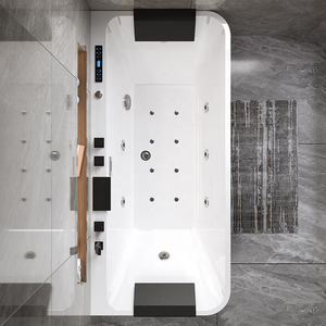 Bañera <span class=keywords><strong>de</strong></span> Hidromasaje Acrílica Moderna <span class=keywords><strong>de</strong></span> Lujo 2026, Bañera <span class=keywords><strong>de</strong></span> Hidromasaje Independiente con Chorros <span class=keywords><strong>de</strong></span> Agua para Villa - Product Image 3
