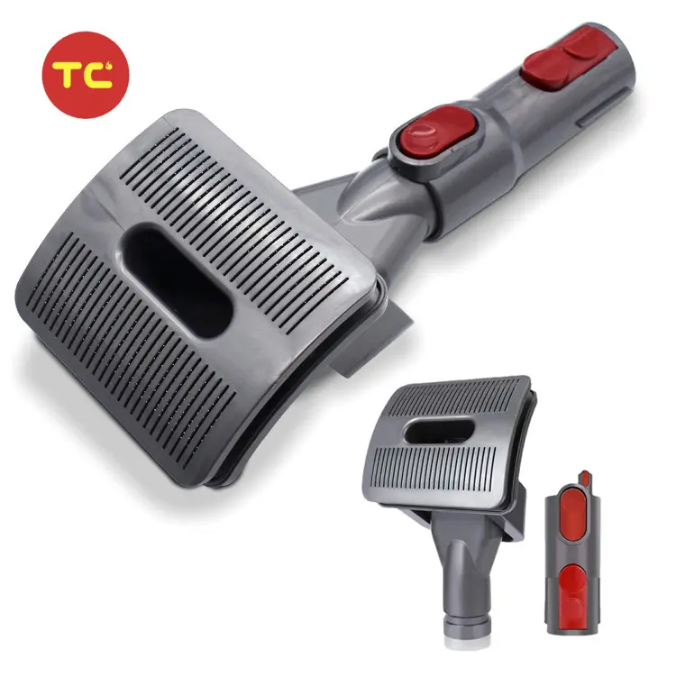 Pet Dog Animal Grooming Tool Brush Attachment Compatible with Dysons V11 V10 V8 V7 V6 DC Series Vacuum Cleaner Accessory