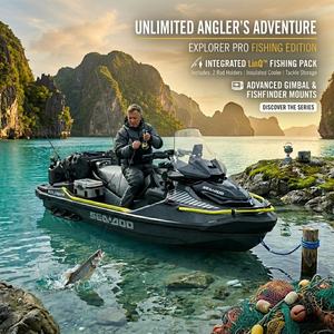 Moto Acuática BRP <span class=keywords><strong>Sea</strong></span>-<span class=keywords><strong>Doo</strong></span> <span class=keywords><strong>Explorer</strong></span> Pro 230 y <span class=keywords><strong>Explorer</strong></span> Pro 170 para 1 a 3 Pasajeros, Ideal para Exploración, Turismo y Viajes Acuáticos Extendidos - Product Image 2