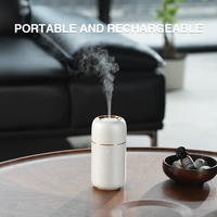 Diffuseur d'huiles essentielles électrique simple et pratique en alliage d'aluminium, tendance et moderne, pour les chambres à coucher