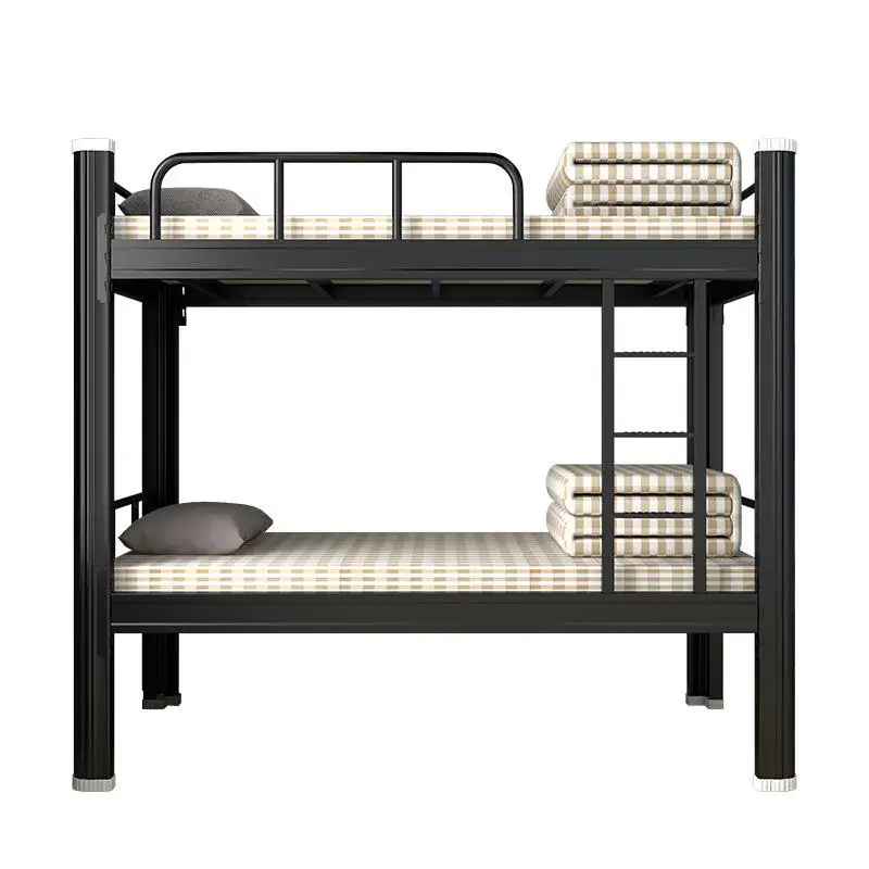 Heavy duty steel metal bunk bed double bunk bed in metal bunker bed for worker